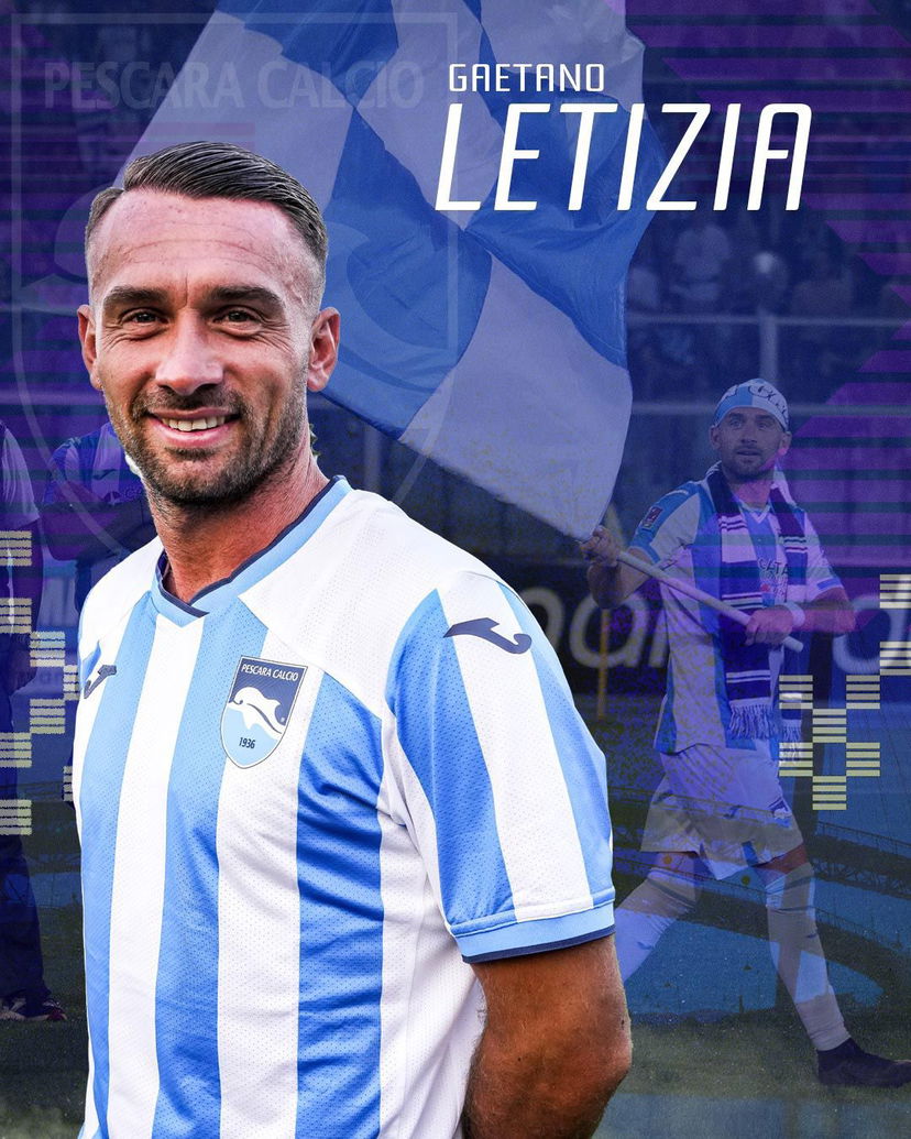 Ufficiale: Letizia torna al Pescara preview