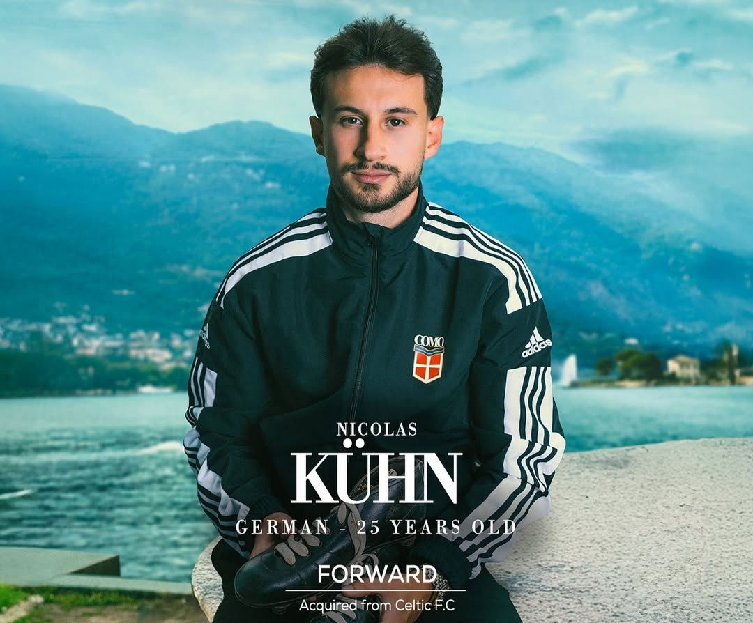 Como, Kuhn si presenta: “È stata una decisione facile: il progetto è ambizioso e voglio farne parte. Non vedo l’ora di scendere in campo” article-post