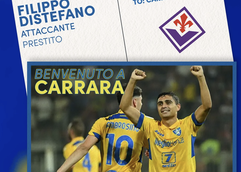 Ufficiale: Carrarese, ecco Distefano dalla Fiorentina preview