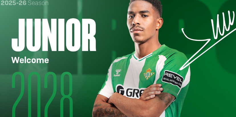 Ufficiale: Junior Firpo ritorna al Real Betis. Firmerà un contratto fino al 2028 preview