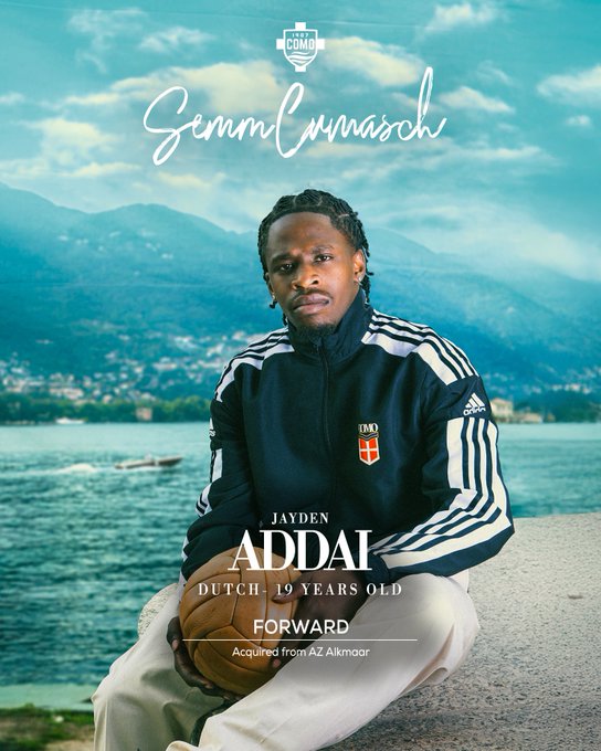 Addai si presenta al Como: “Progetto ambizioso, posto fantastico, c’è tutto per far bene” preview