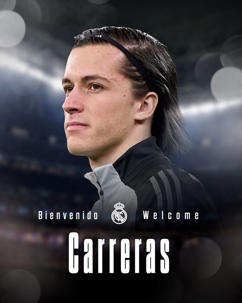 Ufficiale: il Real Madrid acquista Carreras preview