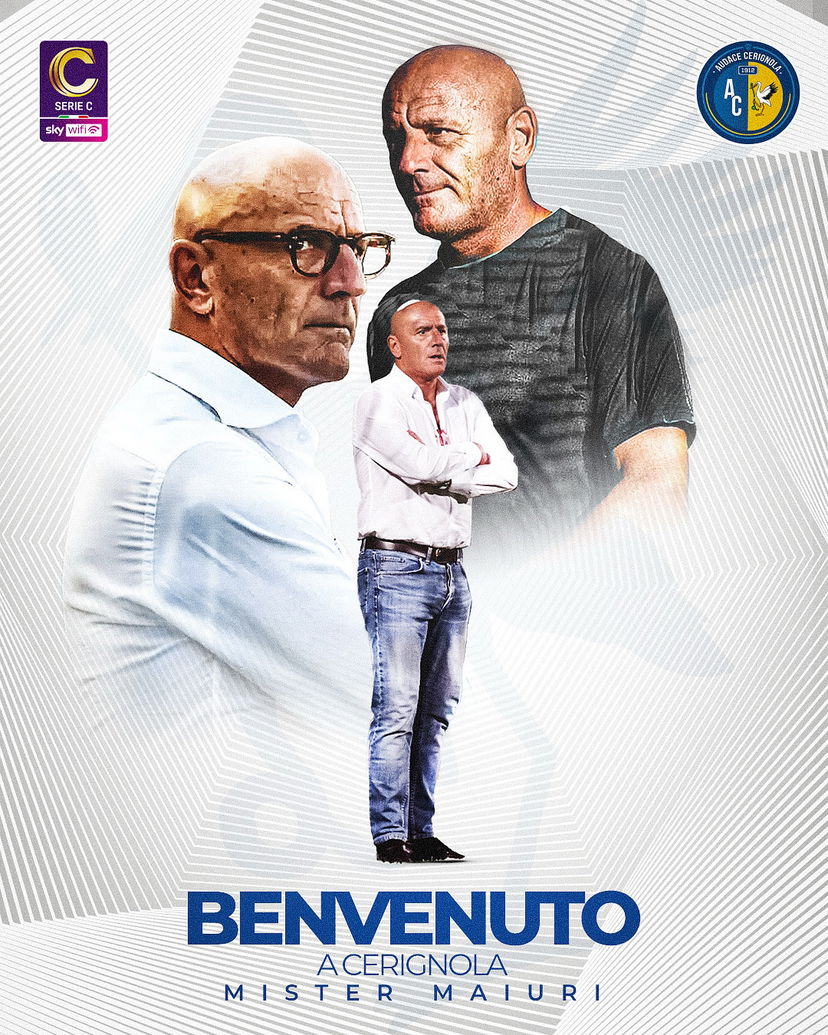 Ora è ufficiale: Maiuri è il nuovo allenatore del Cerignola preview