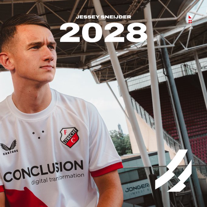 Ufficiale: primo contratto da professionista con l’Utrecht per Jessey Sneijder. Di padre in figlio preview
