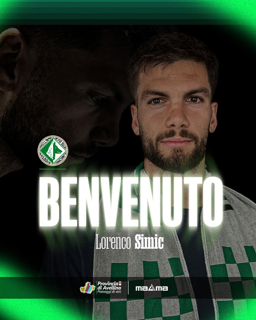 Ufficiale: Simic nuovo giocatore dell’Avellino preview