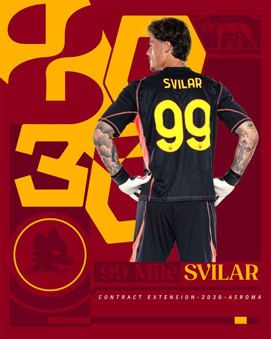 Ora è anche ufficiale: Svilar rinnova con la Roma fino al 2030 preview