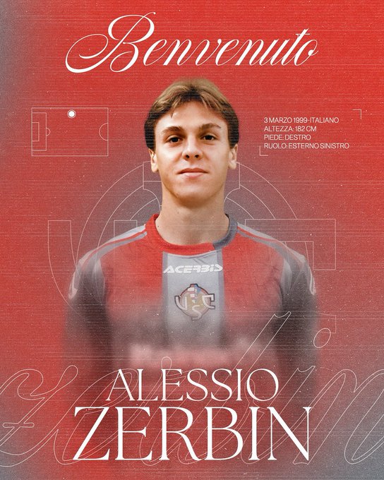 Zerbin: “Ho voglia di ripagare la fiducia della Cremonese. Vardy? È straordinario, ha una carriera formidabile alle spalle” article-post