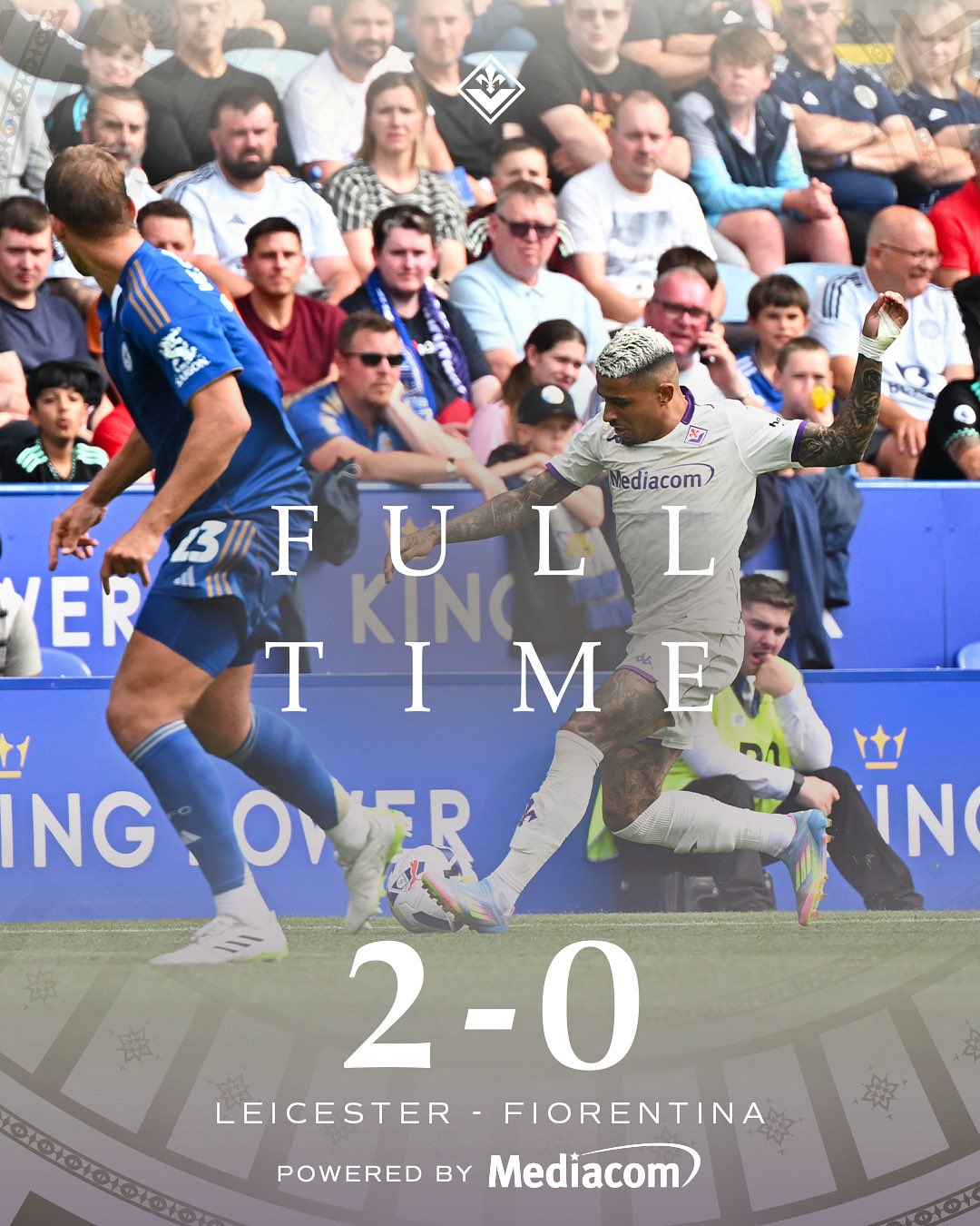 Fiorentina battuta 2-0 a Leicester: decidono Ayew e Issahaku article-post