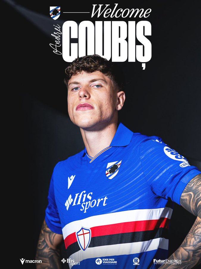 Ufficiale: Coubis è un nuovo giocatore della Sampdoria preview