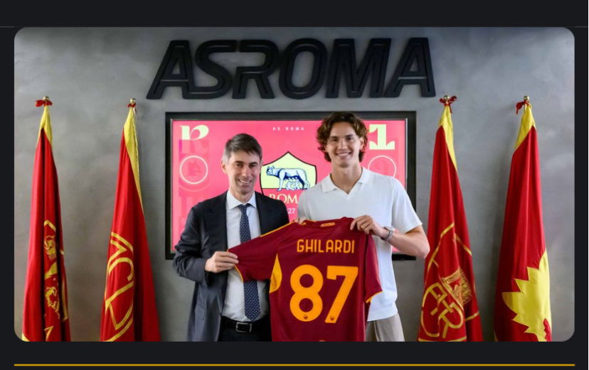 Ora è anche ufficiale: Ghilardi nuovo difensore della Roma article-post