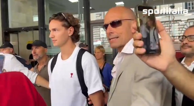 Ghilardi è arrivato a Roma preview