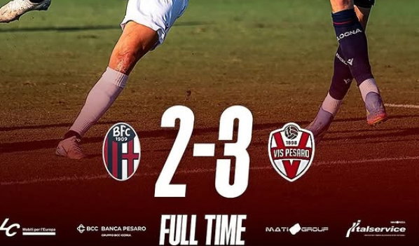Il Bologna cade in amichevole contro la Vis Pesaro: 3-2 il finale preview