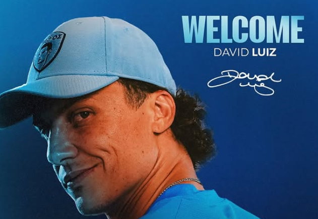 Ufficiale: David Luiz è un nuovo giocatore del Pafos FC preview