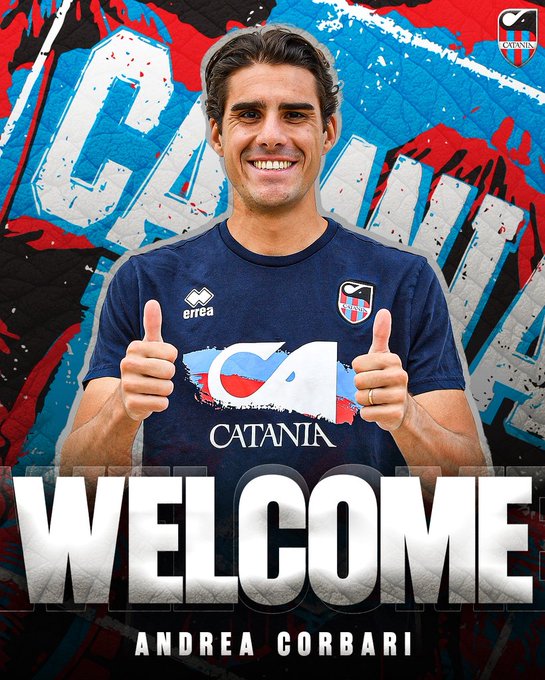 Ufficiale: Catania, arriva Corbari dalla Virtus Entella preview