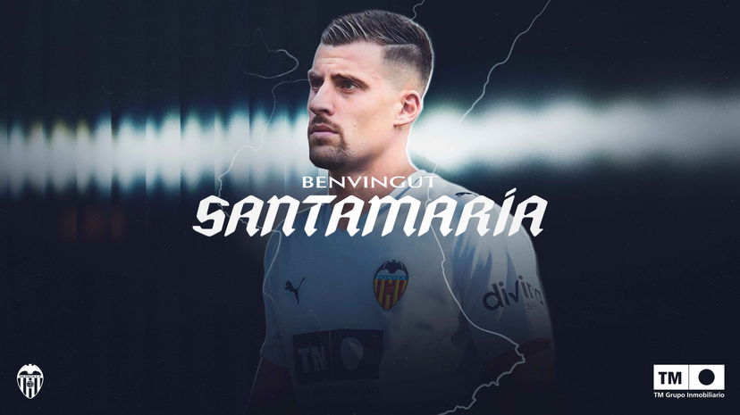 Ufficiale: Santamaria riparte dal Valencia. Era svincolato preview