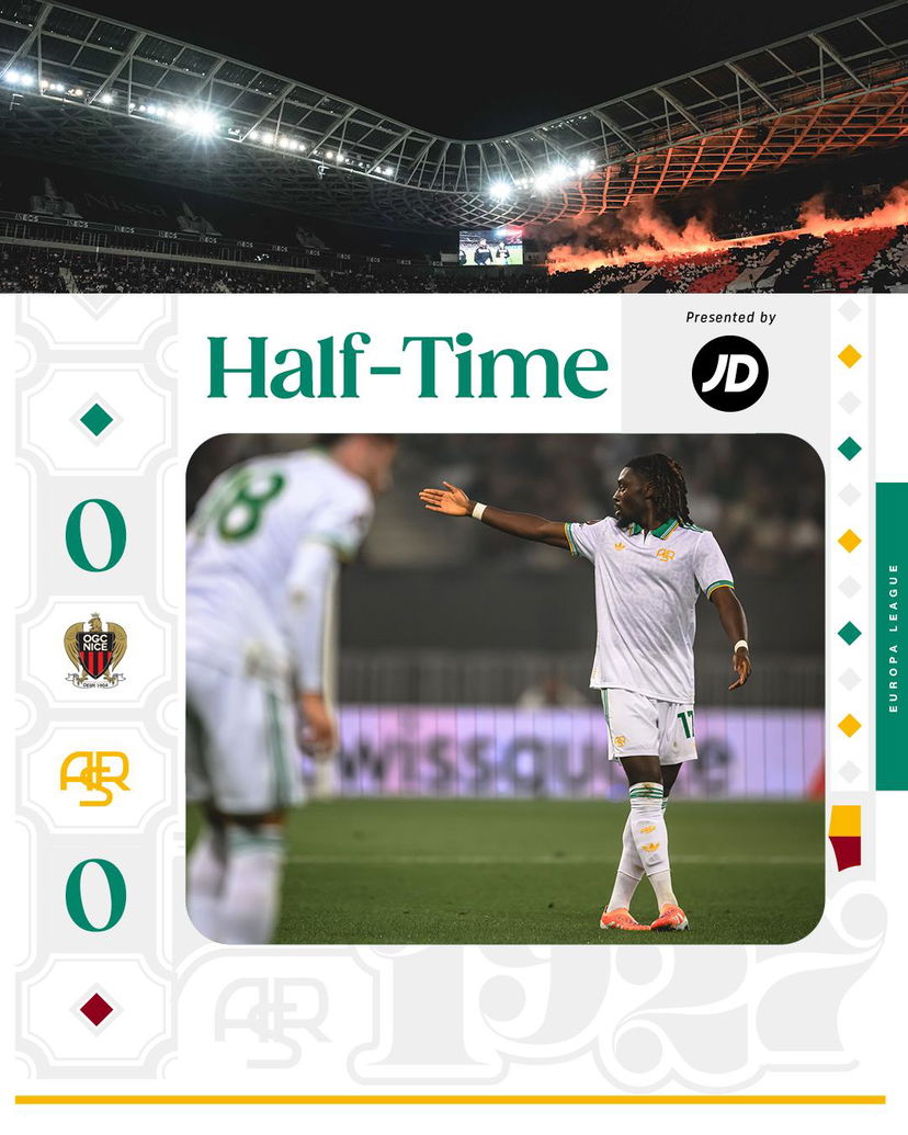 Nizza-Roma, gol annullato a Mancini: il primo tempo finisce 0-0 preview