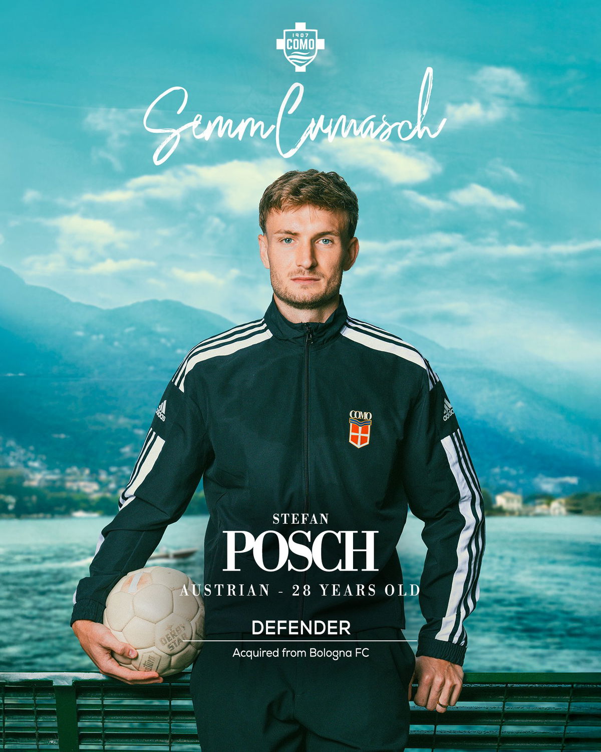 Posch: “Felice di essere al Como, mi hanno illustrato un progetto ambizioso” article-post