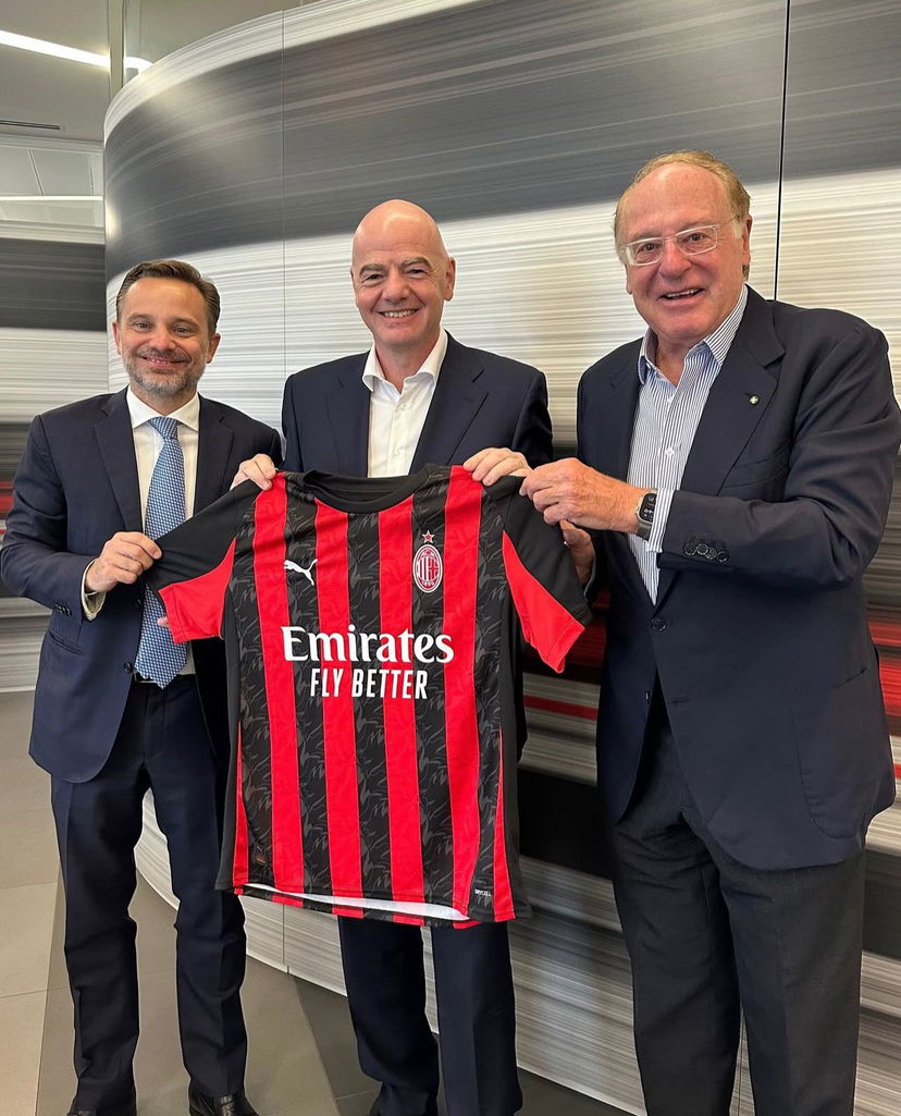 Infantino fa tappa a Casa Milan: l’incontro con Scaroni e Furlani preview