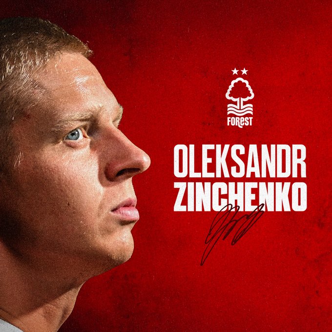 Ufficiale: Zinchenko lascia l’Arsenal e va al Nottingham Forest article-post