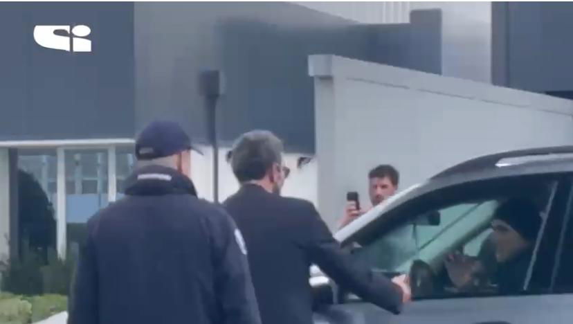 Spalletti è arrivato alla Continassa preview