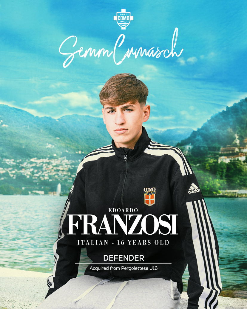 Ufficiale: il Como acquista il difensore Franzosi preview