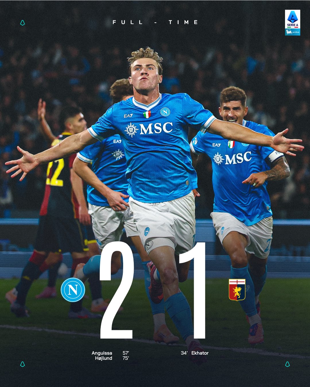 Hojlund: “Conte mi ha visto stanco e mi ha detto di metterci la testa. Non sono cambiato tanto” article-post