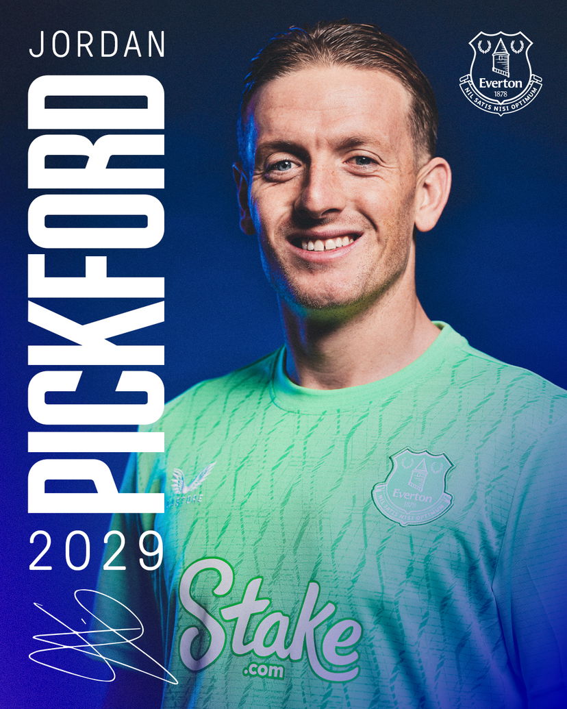 Ufficiale: Pickford rinnova con l’Everton fino al 2029 preview