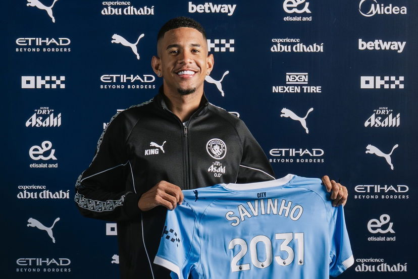 Ufficiale: Savinho rinnova con il Manchester City fino al 2031 preview