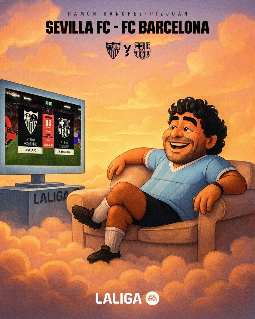 Siviglia-Barcellona dedicata a Maradona: “Un match per gli dei” preview