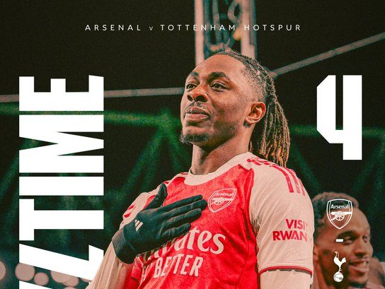 Arsenal primo a +6 e prima tripletta nel derby dopo 47 anni preview