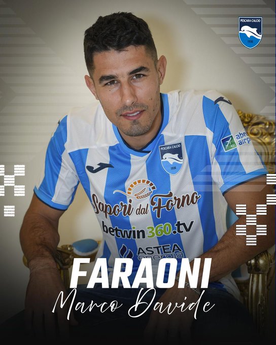 Ufficiale: Davide Faraoni al Pescara article-post