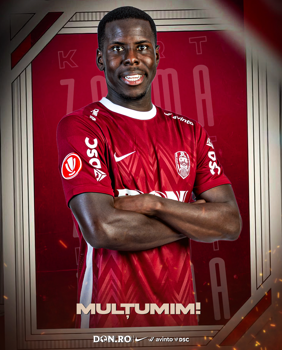 Ufficiale: l’ex Chelsea Zouma e il Cluj si separano article-post