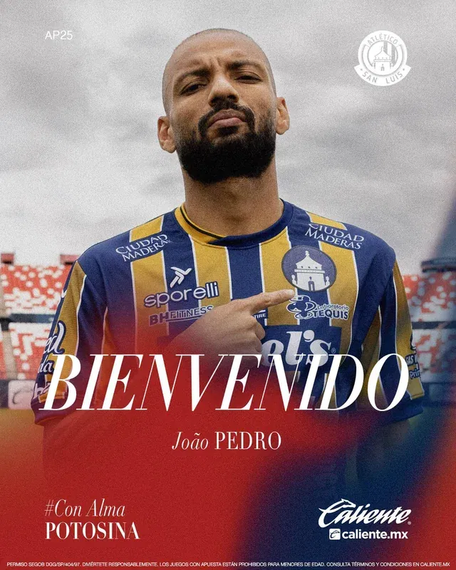 Ufficiale: Joao Pedro rinnova con il San Luis fino al 2027 preview