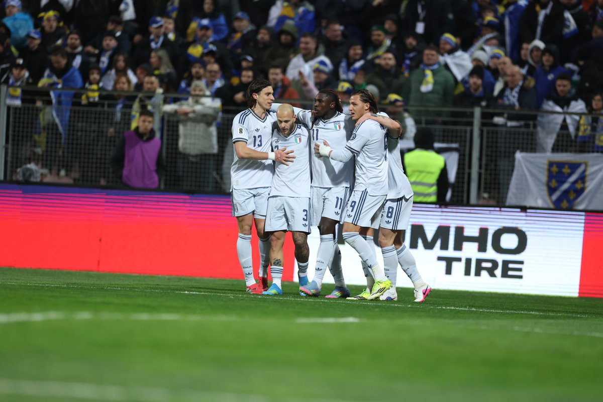 Bosnia-Italia 1-1 dopo 90′, azzurri in dieci (espulso Bastoni): si va ai supplementari article-post