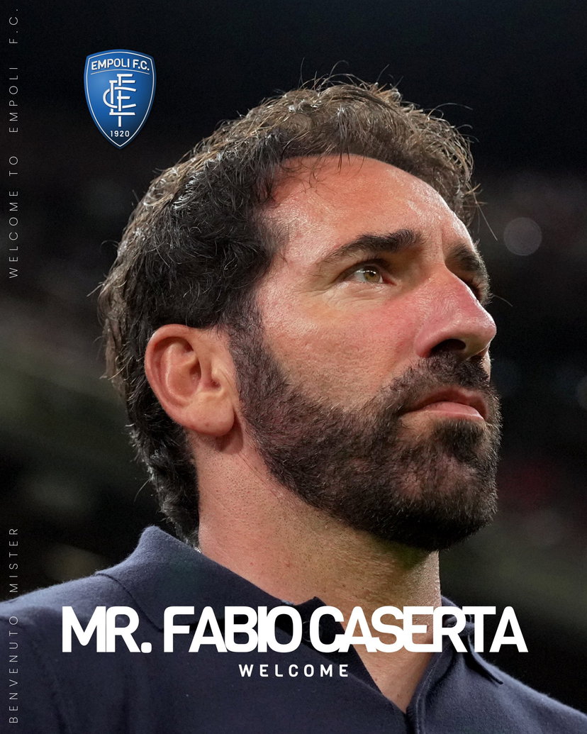 Tutto confermato: Caserta nuovo allenatore dell’Empoli preview