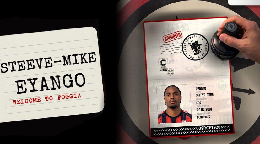 Ufficiale: Eyango nuovo giocatore del Foggia preview