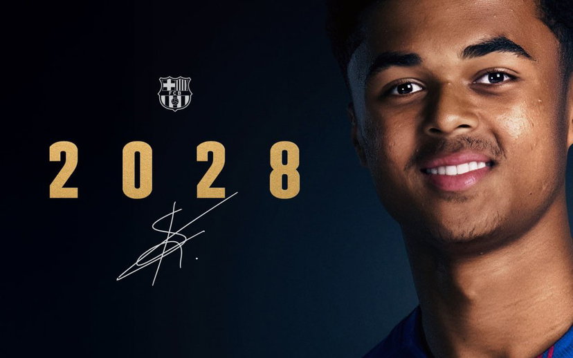 Ufficiale: Shane Kluivert rinnova con il Barcellona fino al 2028 preview