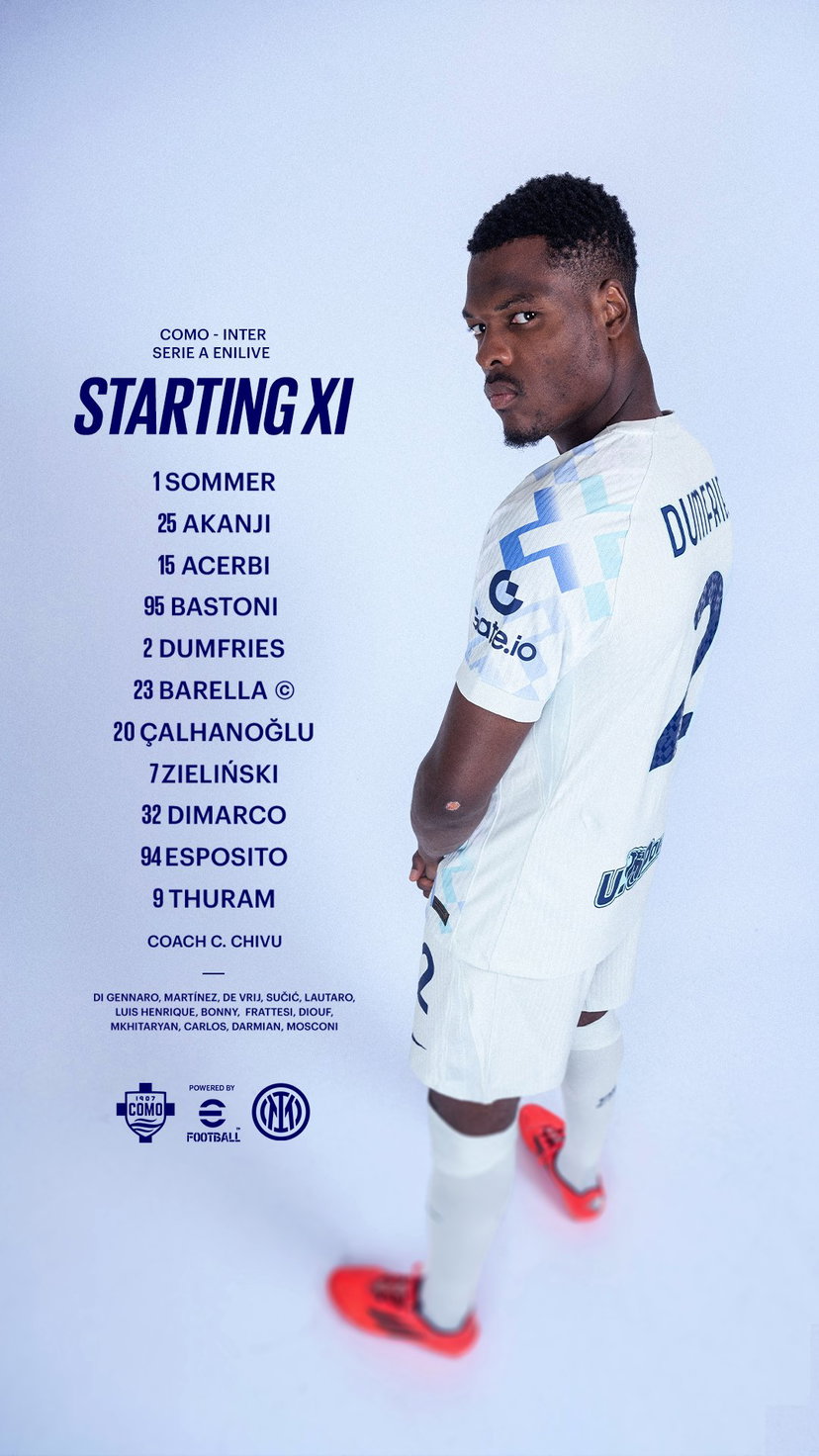 Como-Inter, le formazioni ufficiali preview