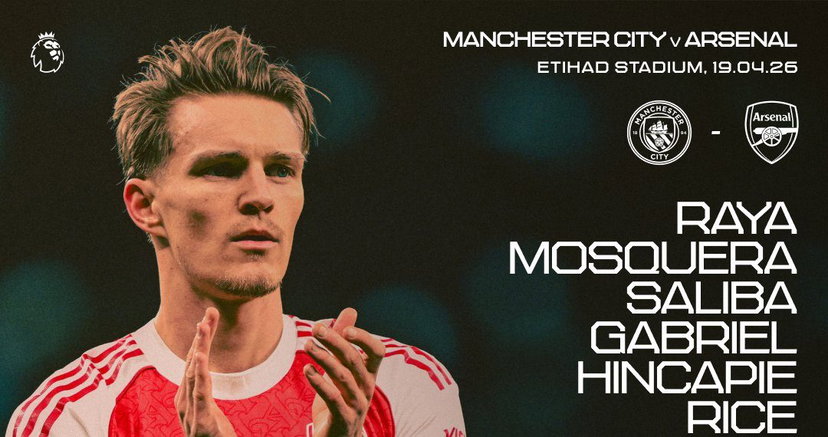 Manchester City-Arsenal, le formazioni ufficiali preview