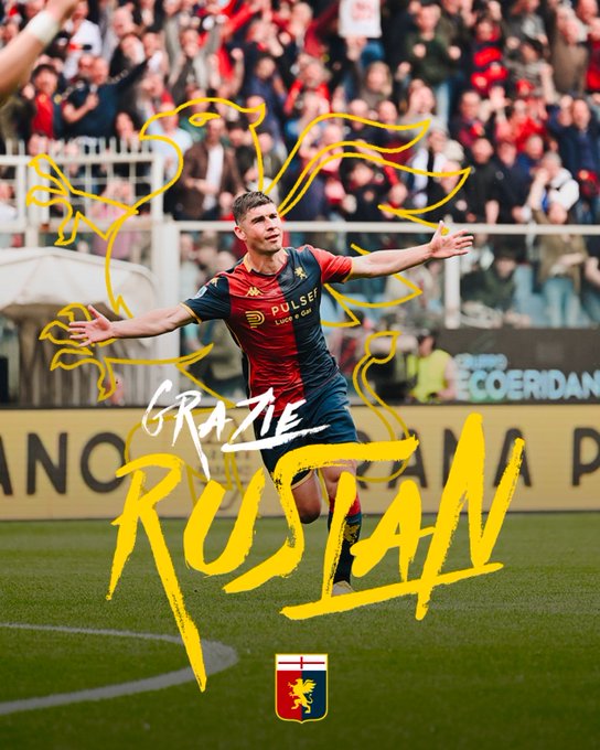 Ufficiale, Malinovskyi lascia il Genoa a fine stagione. Il saluto del club: “Grazie Ruslan per questa bellissima avventura” preview