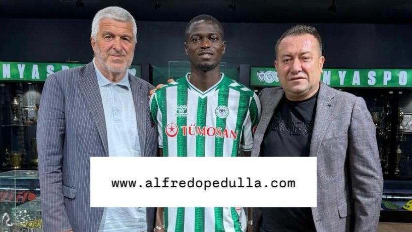 Colley-Konyaspor: la foto della firma preview