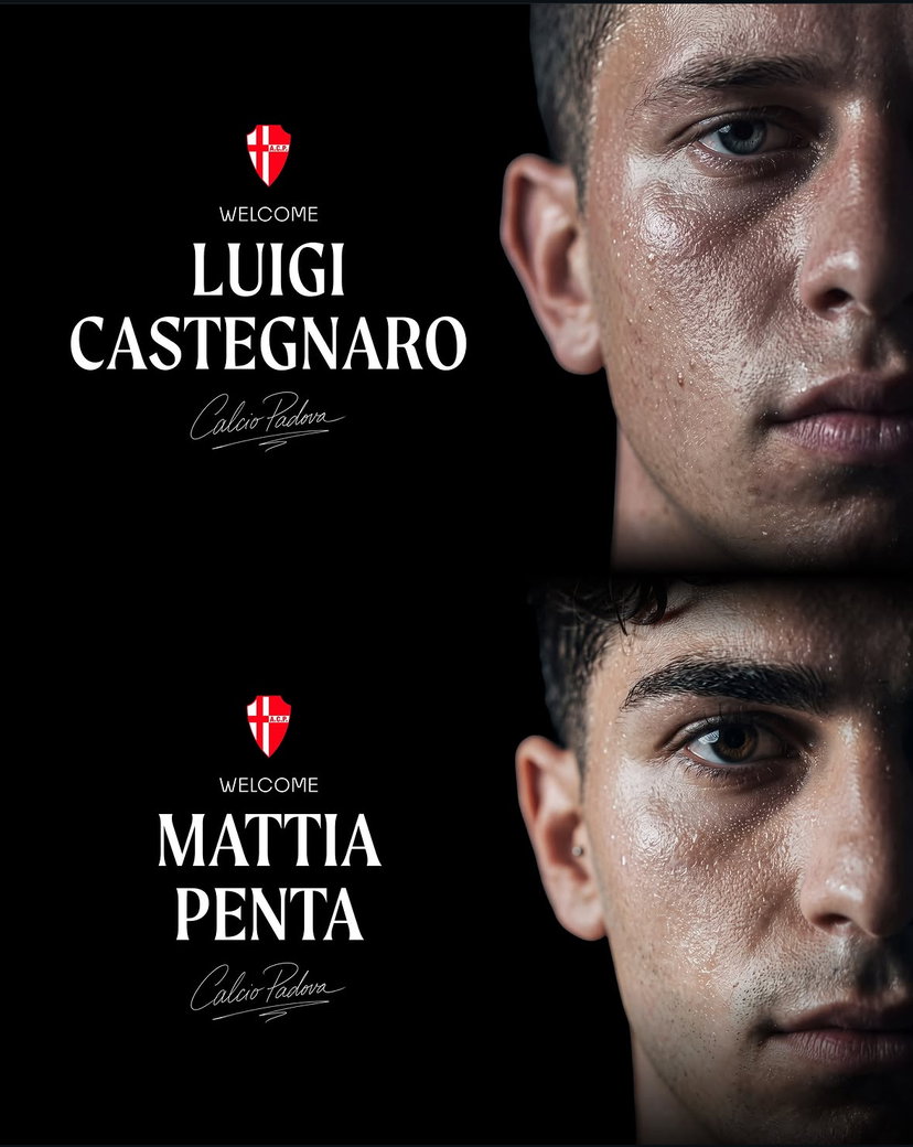 Ufficiale: Penta e Castegnaro firmano con il Padova preview