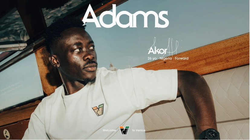 Venezia, si presenta Adams: “Il progetto mi affascina. I tifosi sono straordinari” preview