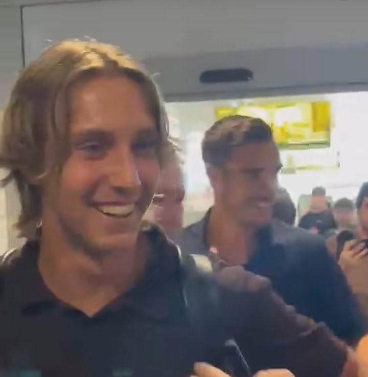 Fazzini e Winks sono arrivati a Cagliari preview