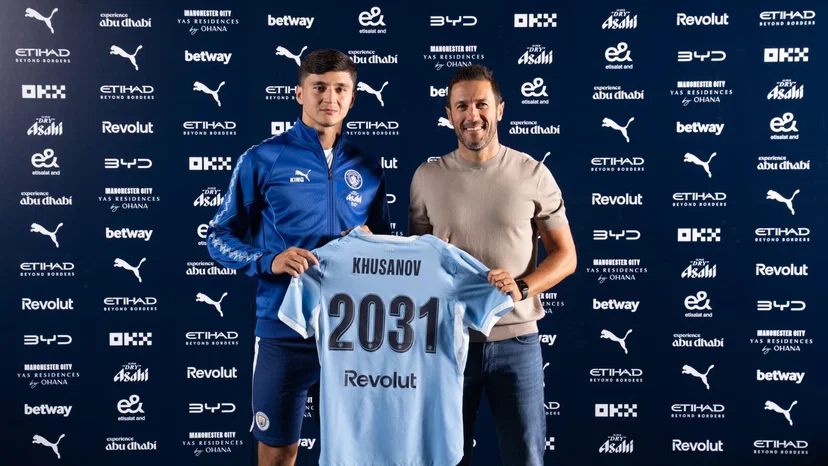 Ufficiale: Khusanov rinnova con il Manchester City fino al 2031 preview