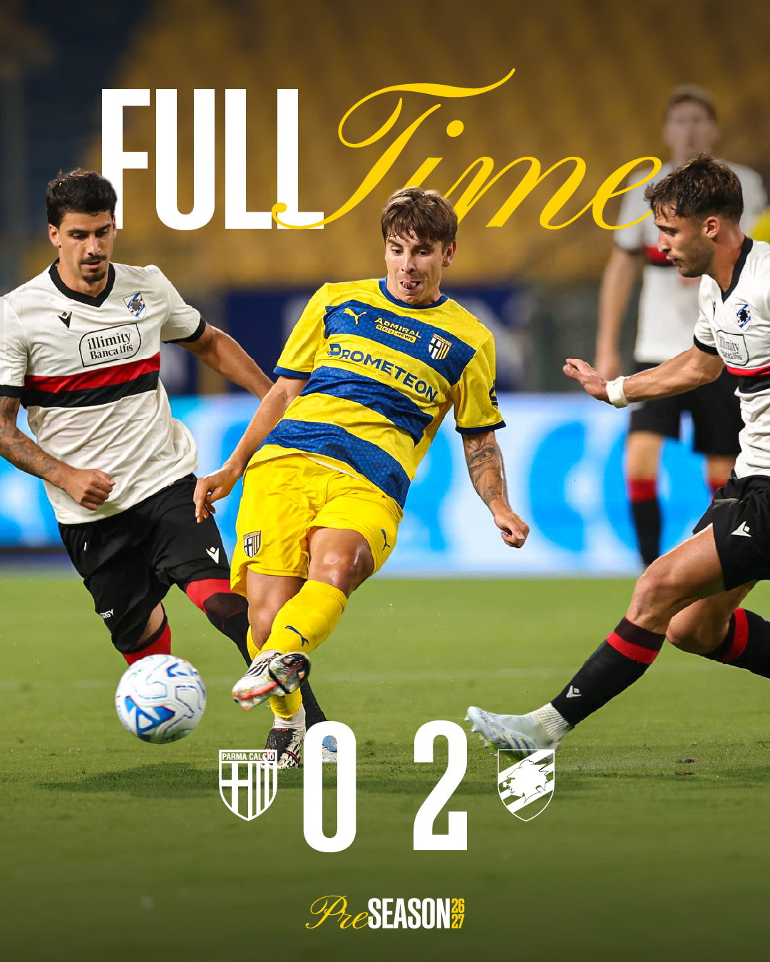 Parma KO nell’ultima amichevole: una bella Sampdoria vince 2-0 article-post