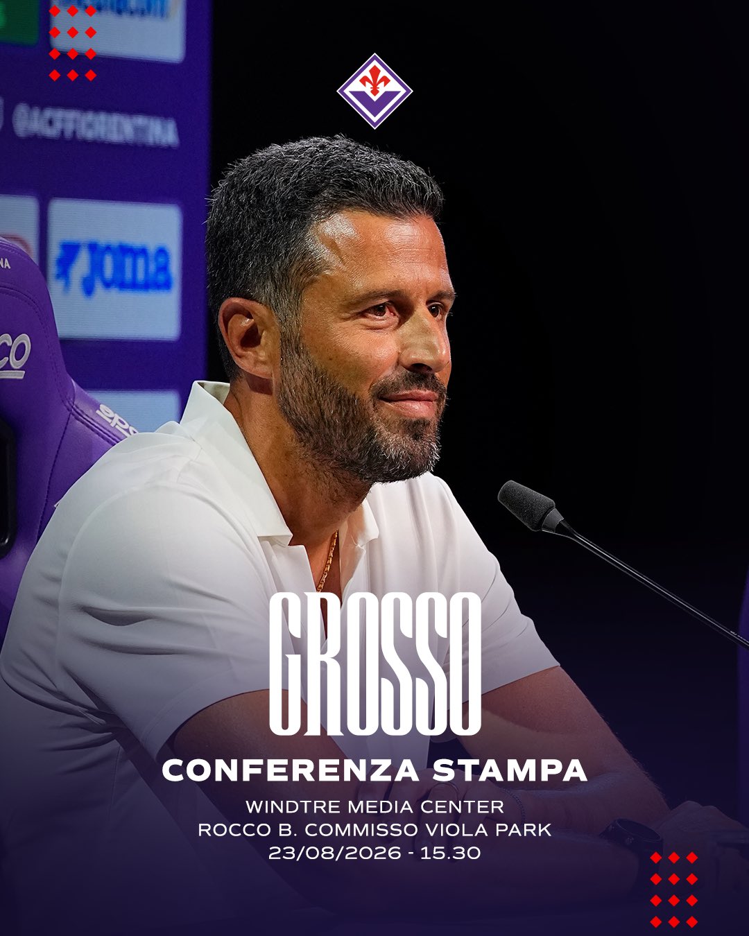 Grosso: “Roma squadra consolidata, noi in costruzione. Kean? Ne parla la società” article-post