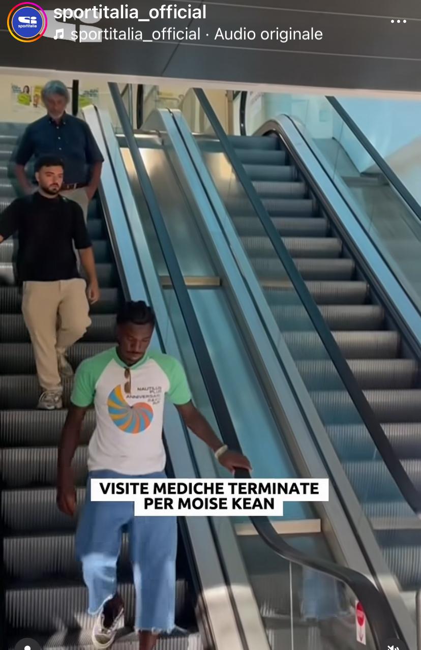Como, Moise Kean è arrivato al centro sportivo: “Sono contento” preview