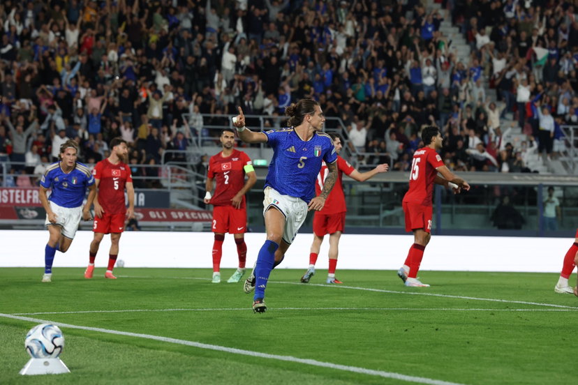 L’Italia vince ancora contro la Turchia: Scamacca, Calafiori e Pio Esposito firmano il 3-1 degli azzurri preview