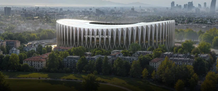 Milan e Inter presentano il Generali Stadium: 71.500 posti, due anelli e casa anche di rugby e football americano preview